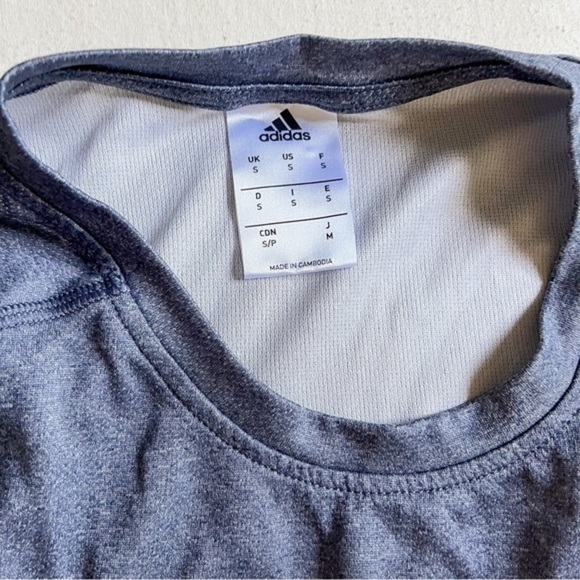 Adidas Men’s Grey Climalite Athletic T-Shirt - Picture 5 of 7